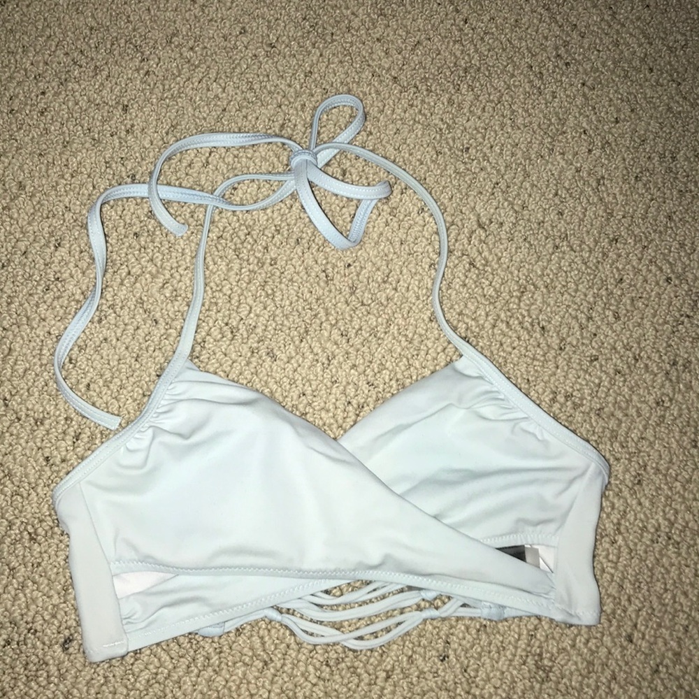 Light blue Pink bikini!